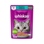 پوچ گربه ویسکاس خرگوش و بوقلمون 75g Whiskas