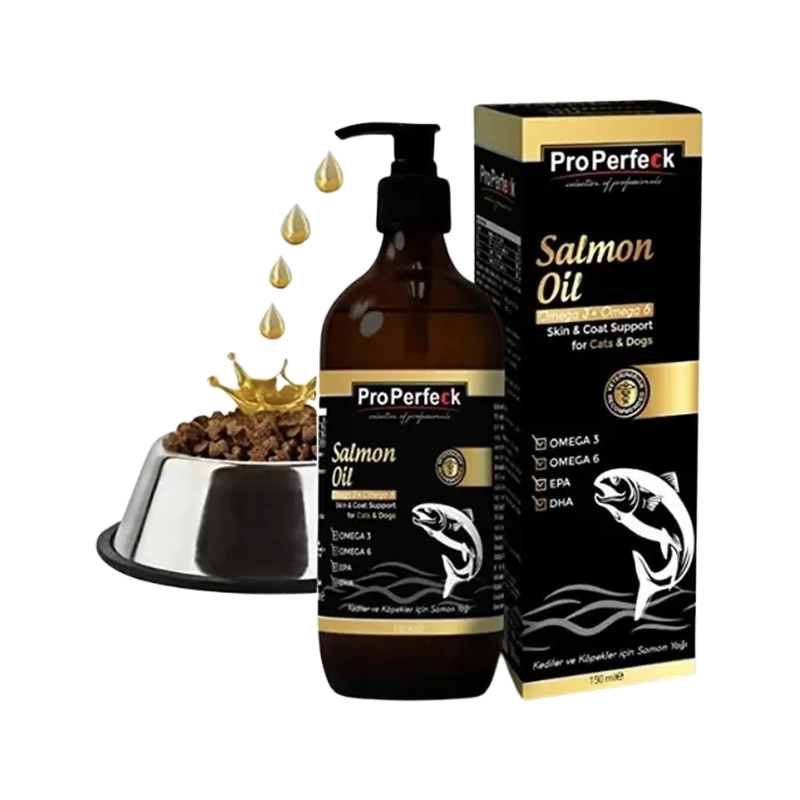 روغن سالمون سگ و گربه پروپرفک Pro Perfeck حجم 150 میل