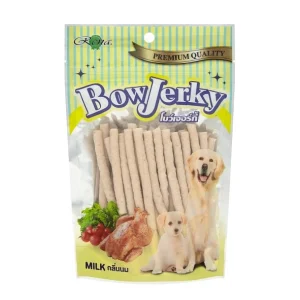 تشویقی سگ بوجرکی شیری 250g BowJerky