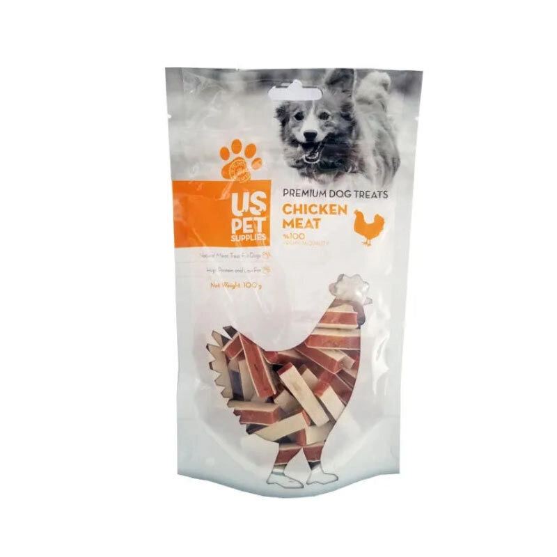 تشویقی سگ یو اس پت ساندویچ مرغ کوتاه 100g USPET
