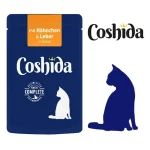 پوچ گربه کوشیدا مرغ و جگر 100g Coshida