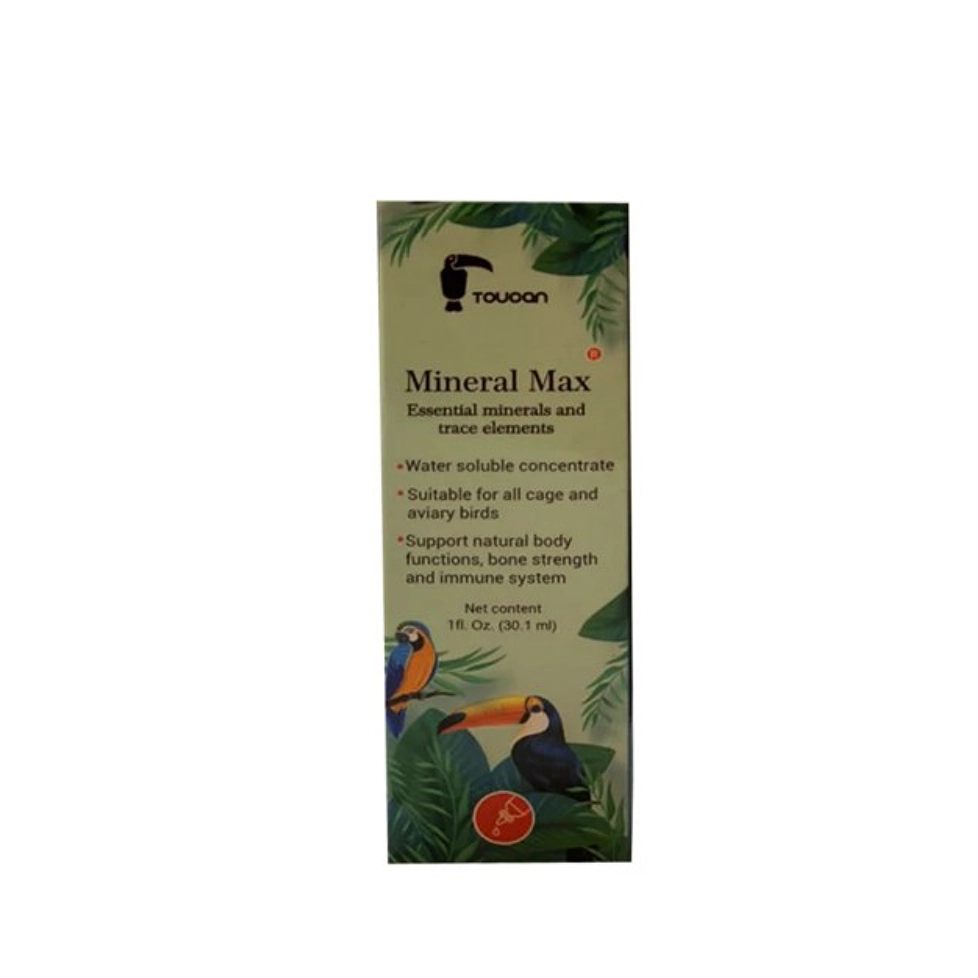 کاتالوگ پرنده و جونده 3 شهریور-19 قطره مینرال پرنده توکان Toucan حجم 30 میل - تصویر 1