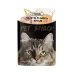 پوچ گربه مرغ و کدو و روغن ماهی 58g Faenbei