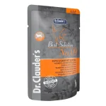 پوچ گربه بوقلمون و غاز با آلوئه ورا 85g Dr Clauders