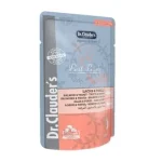 پوچ گربه ماهی قزل آلا و سالمون 85g Dr Clauders