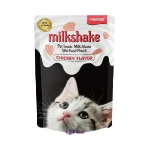 پوچ پته میلک شیک گربه مرغ 58g Faenbei