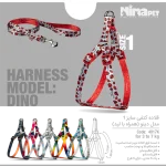 قلاده کتفی همراه با لید مدل دینو سایز 1