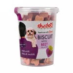تشویقی سگ بیسکوییت لبو 150g dudoti