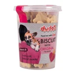 تشویقی سگ بیسکوییت گندم 150g dudoti