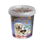 تشویقی سطلی سگ نوبی Mini Bones Mix Nobby وزن 400 گرم