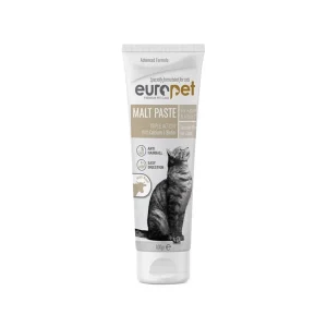 خمیر مالت با طعم گوشت گربه یوروپت 100g europet