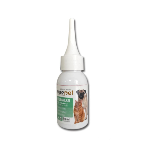 8698636159197 قطره چشم سگ و گربه یوروپت Europet Eye Drop حجم 50 میل