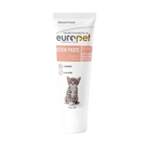 خمیر مولتی ویتامین بچه گربه یوروپت Europet Kitten Paste وزن 100 گرم