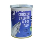 کنسرو گربه پته گوشت مرغ و سالمون  400g DPS