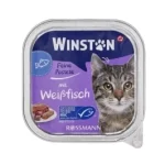 ووم گربه وینستون طعم ماهی 100g winston
