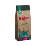 غذای خشک گربه عقیم شده با طعم ماهی سالمون بابین وزن 1.5 کیلوگرم