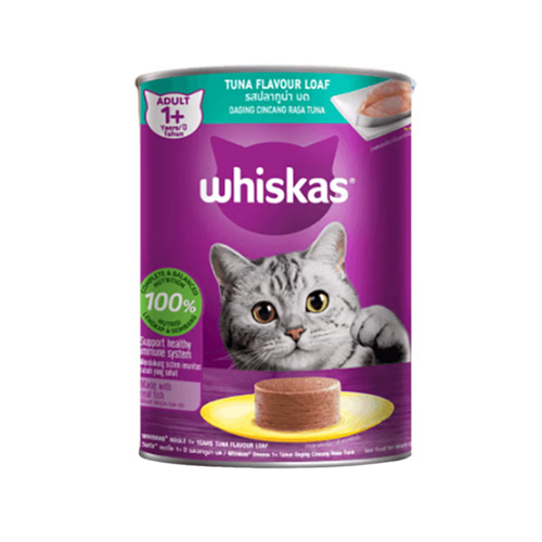 3014301742504 کنسرو گربه بالغ ویسکاس ماهی تن Whiskas وزن 400 گرم