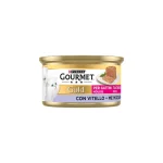 کنسرو بچه گربه گورمت پته گوساله Gourmet وزن 85 گرم