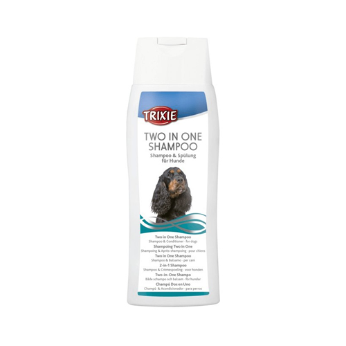 4011905291970 شامپو و نرم کننده موی سگ تریکسی Trixie Two in One Shampoo حجم 250 میل