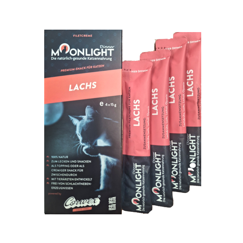 بستنی گربه مونلایت ماهی قزل‌آلا یک عدد Moon Light وزن 15 گرم