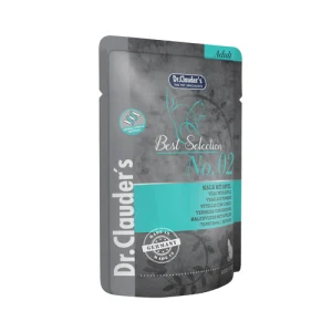پوچ گربه دکتر کلادرز گوساله و سیب Dr.Clauder’s وزن 85 گرم