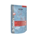 پوچ گربه دکتر کلادرز عقیم شده مرغ، گوشت و کتنیپ Dr.Clauder’s وزن 85 گرم