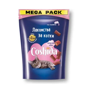 تشویقی گربه کوشیدا اسنک مغزدار ماهی Coshida وزن 150 گرم