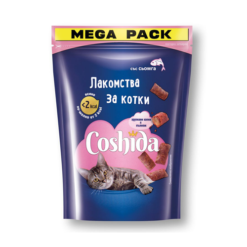 4056489928225 تشویقی گربه کوشیدا اسنک مغزدار ماهی Coshida وزن 150 گرم