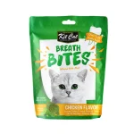 تشویقی دنتال گربه کیت کت کرانچی مرغ و نعنا Kit Cat وزن 60 گرم