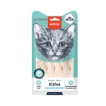 تشویقی بستنی بچه گربه ونپی مرغ و ماهی کاد 5 عدد Wanpy وزن 70 گرم