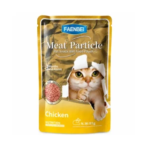 پوچ گربه فنبی چانک مرغ Faenbei وزن 85 گرم