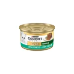 کنسرو گربه بالغ گورمت بافت دار خرگوش Gourmet وزن 85 گرم
