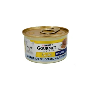 کنسرو گربه بالغ گورمت پته ماهی تن Gourmet وزن 85 گرم