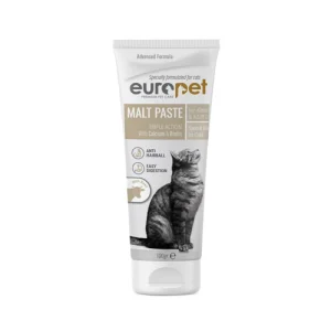 خمیر مالت گربه یوروپت گوشت گاو Europet Malt paste وزن 100 گرم