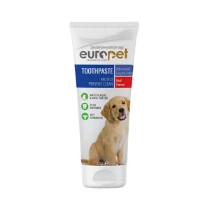 خمیر دندان سگ یوروپت گوشت گاو Europet Toothpaste وزن 100 گرم