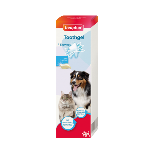 8711231173235 ژل دندان سگ و گربه بیفار جگر Beaphar ToothGel وزن 100 گرم
