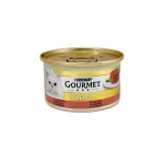 کنسرو گربه بالغ گورمت ماهی سالمون کیکی Gourmet وزن 85 گرم