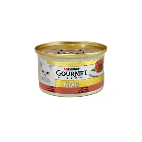 کنسرو گربه بالغ گورمت ماهی سالمون کیکی Gourmet وزن 85 گرم کنسرو گربه بالغ گورمت ماهی سالمون کیکی Gourmet وزن 85 گرم
