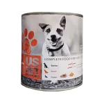 کنسرو سگ یو اس پت پته سیرابی Us Pet وزن 800 گرم