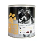کنسرو سگ یو اس پت پته گوشت گوساله و مرغ Us Pet وزن 800 گرم