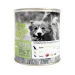 کنسرو سگ یو اس پت پته بره، سیرابی و کدو تنبل Us Pet وزن 800 گرم
