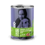 کنسرو سگ یو اس پت پته مرغ، کرفس و زغال اخته Us Pet وزن 430 گرم