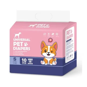 پوشک سگ سایز کوچک Universal Pet Diapers تعداد 10 عدد