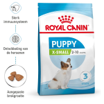 غذای خشک توله سگ نژاد خیلی کوچک رویال کنین Royal Canin X Small وزن 1.5 کیلوگرم - تصویر 2