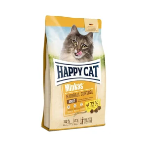 غذای خشک گربه بالغ هپی کت آنتی هیربال مرغ Happy Cat Hairball وزن 10 کیلوگرم