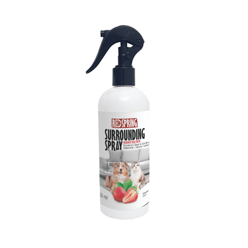 6267412033994 اسپری ضدعفونی کننده محیط رد اسپرینگ رایحه توت فرنگی Red Spring حجم 500 میل