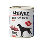 کنسرو سگ شایر پته میکس Shayer وزن 800 گرم