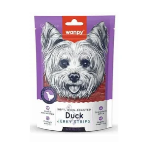 تشویقی سگ ونپی اردک Wanpy Jerky Strips وزن 100 گرم
