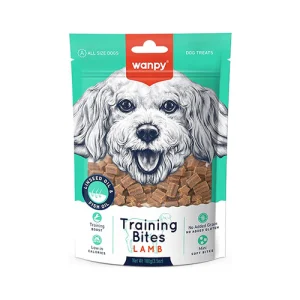 تشویقی سگ ونپی گوشت بره Wanpy Training Bites وزن 100 گرم