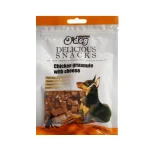 تشویقی سگ او داگ مرغ و پنیر Odog Chicken Granule وزن 100 گرم